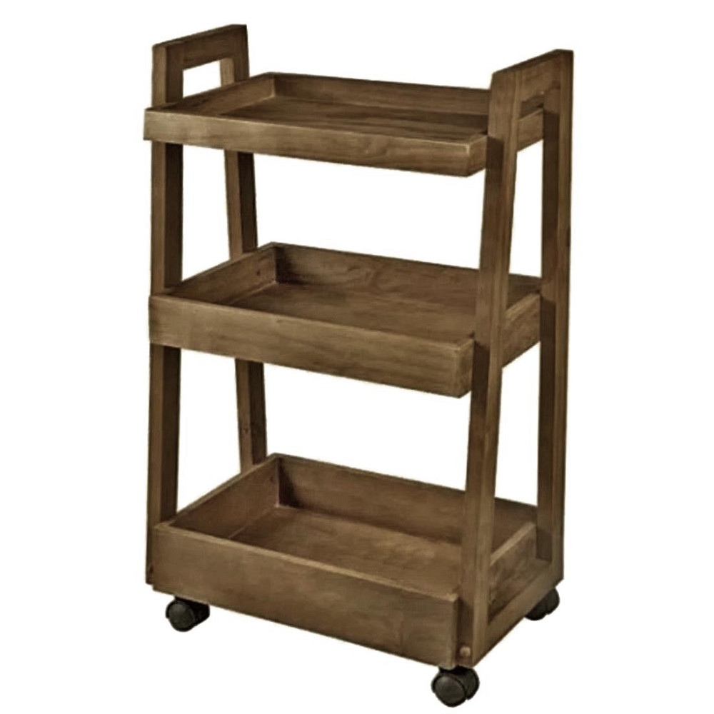 Этажерка для ванной на колёсиках 