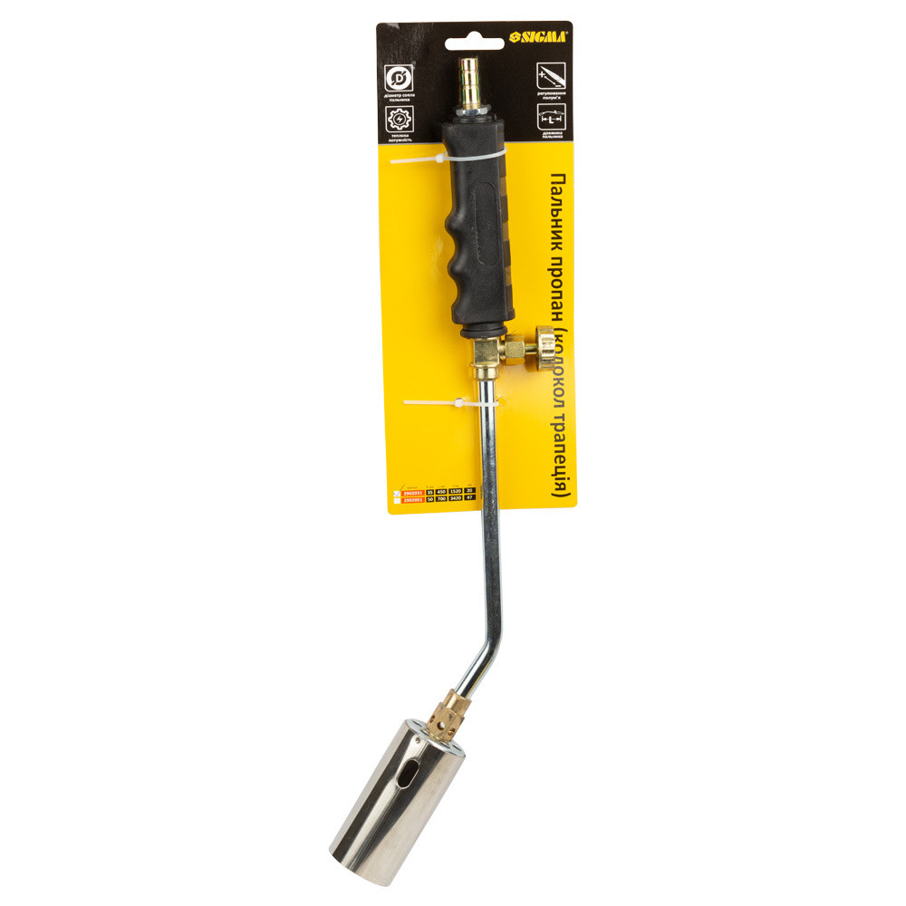 Sigma Горелка пропан Ø35мм 450мм (колокол трапеция) SIGMA (2902031) Киев - изображение 2