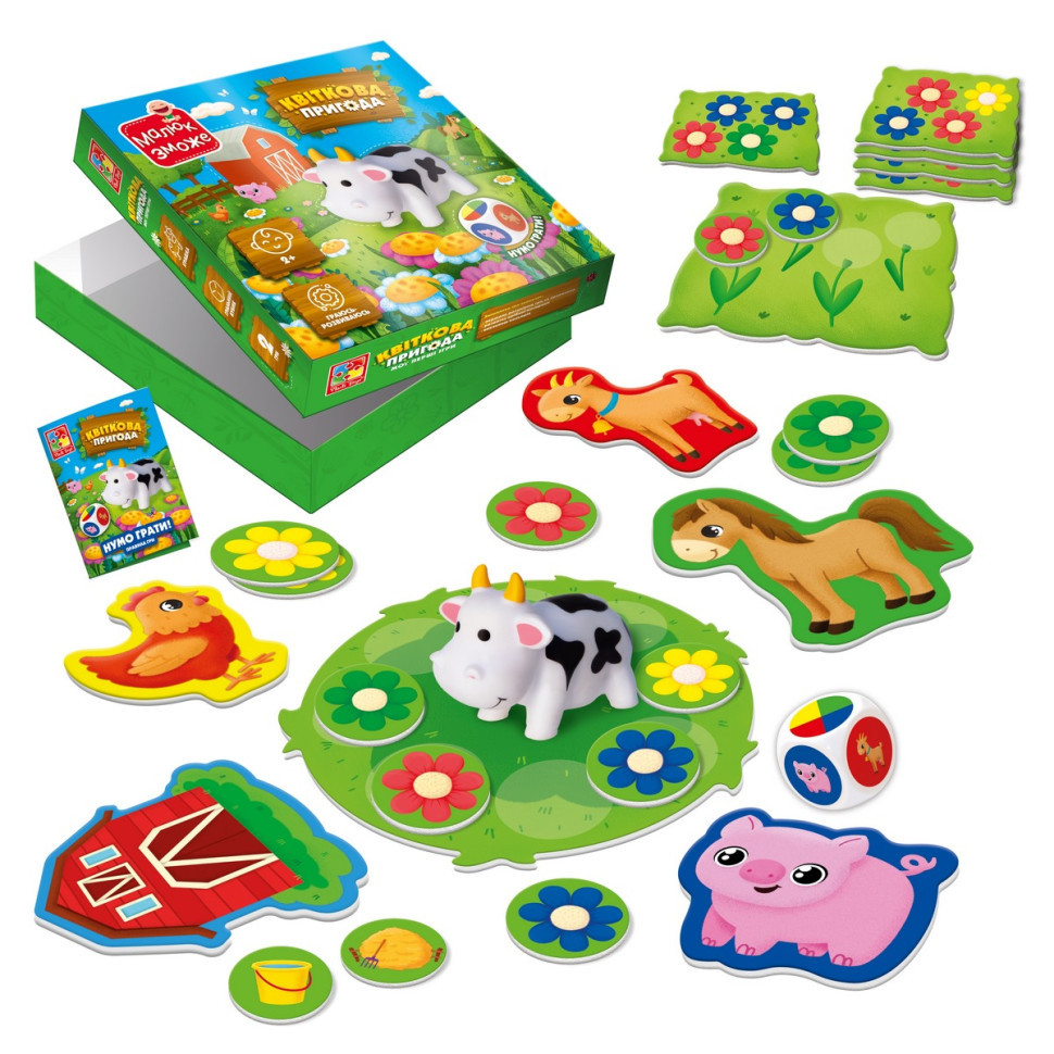 Настільна гра "Квіткова пригода" VT2100-20 українською мовою Вінниця - фото 2