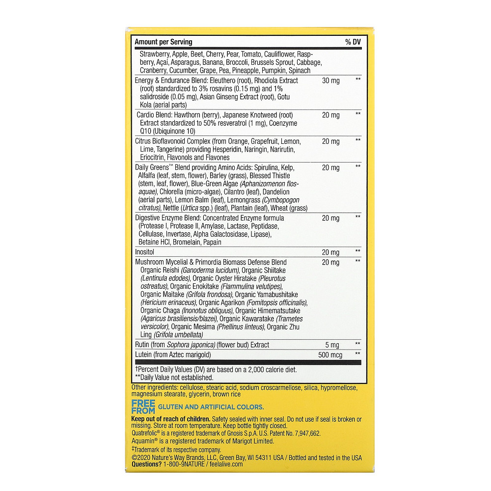 Мультивитамины для мужчин (Alive! Men's multi-vitamin) 60 таблеток Київ - фото 3