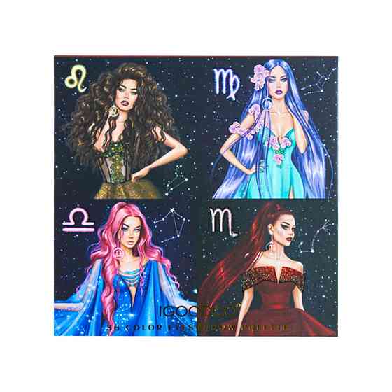 Детская палетка теней для век IG2946, 36 цветов, с аппликатором Винница