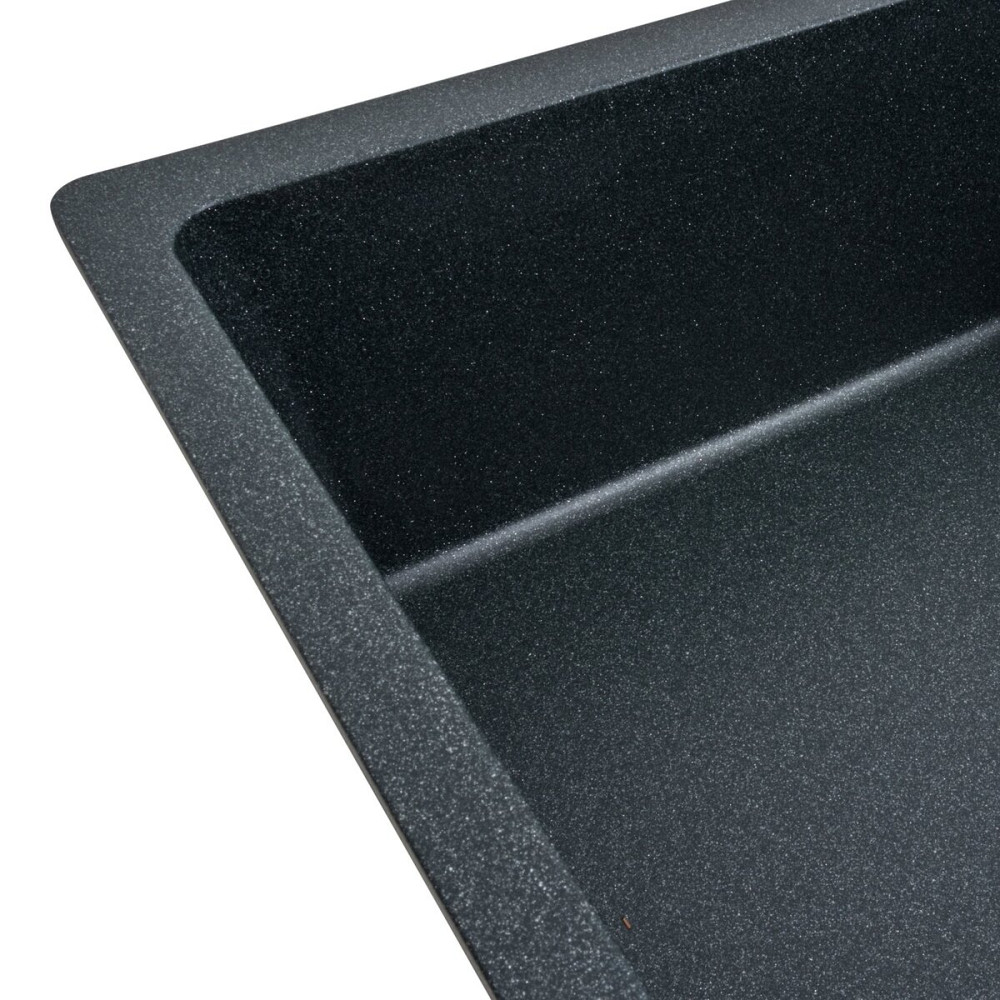 VALESO Гранітна мийка для кухні VALESO 7850 ROMA матова (антрацит) Коломыя - изображение 16