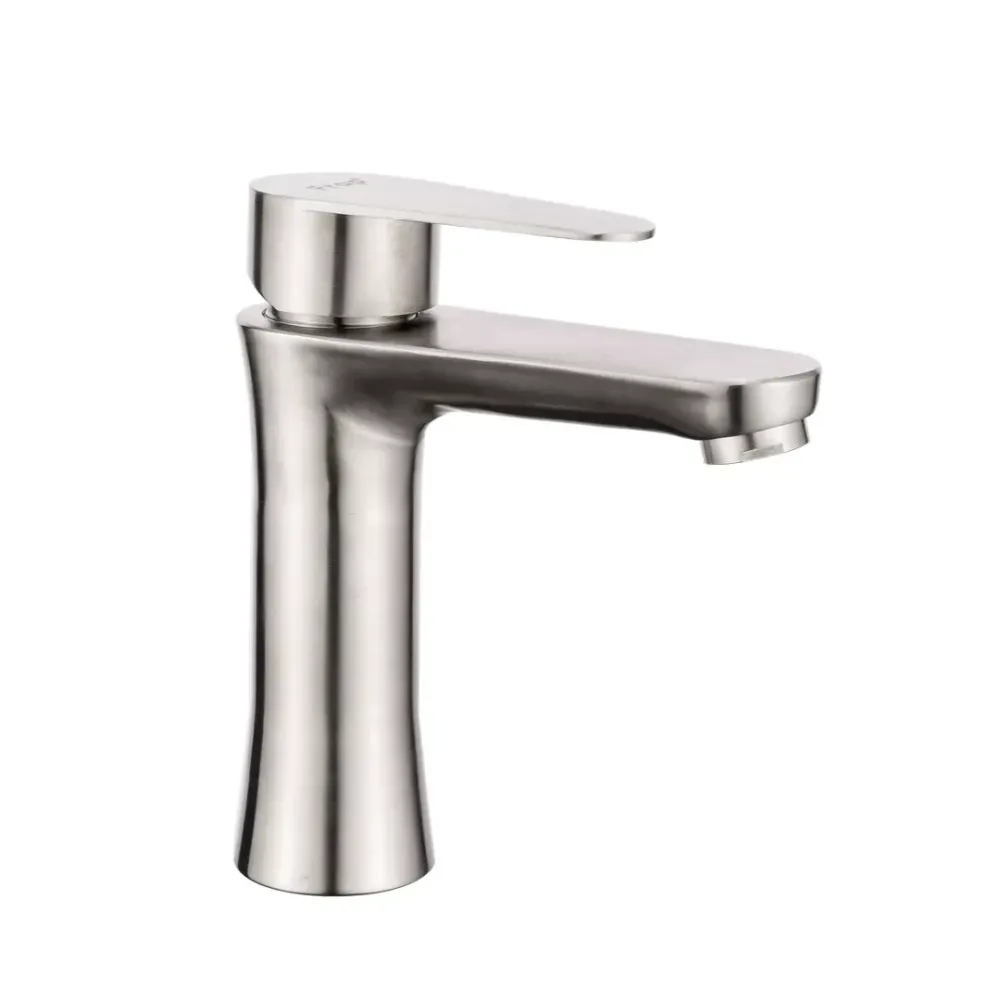 Смеситель для умывальника Frap F1048 сатин Киев - изображение 1