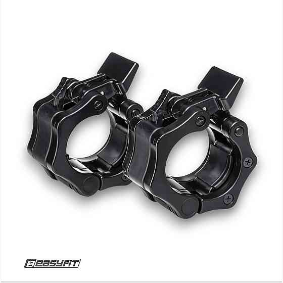 Зажими для штанги 50 мм EasyFit Lock-Jaw (пара) Коломыя