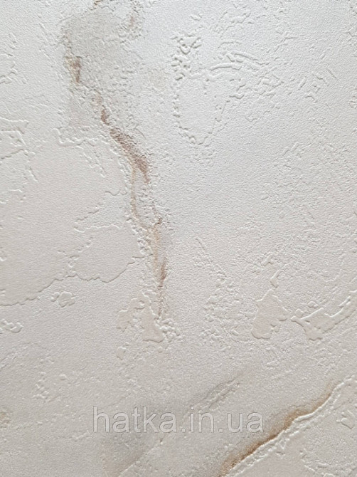 Обои виниловые на флизелине AdaWall Beta  1.06х10 3д камень под мрамор белые с коричневым золотистым 1109-1 Киев - изображение 3