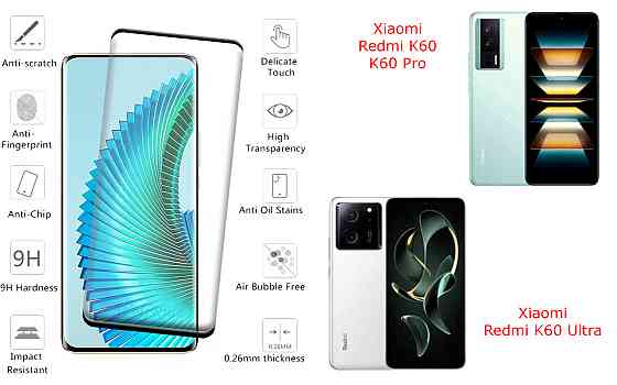 Захисне скло HyperGlass Pro для Xiaomi Redmi K60, K60 Pro, K60 Ultra – максимальна чутливість та захист Київ