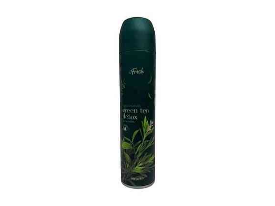 Освiжувач повiтря спрей 300мл Green Nature Green tea detox ТМ IFRESH Київ