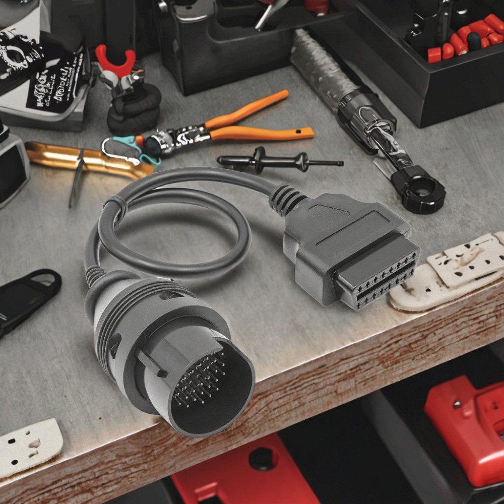 Переходник OBD2 16pin на 38pin для диагностики грузовиков Киев - изображение 5