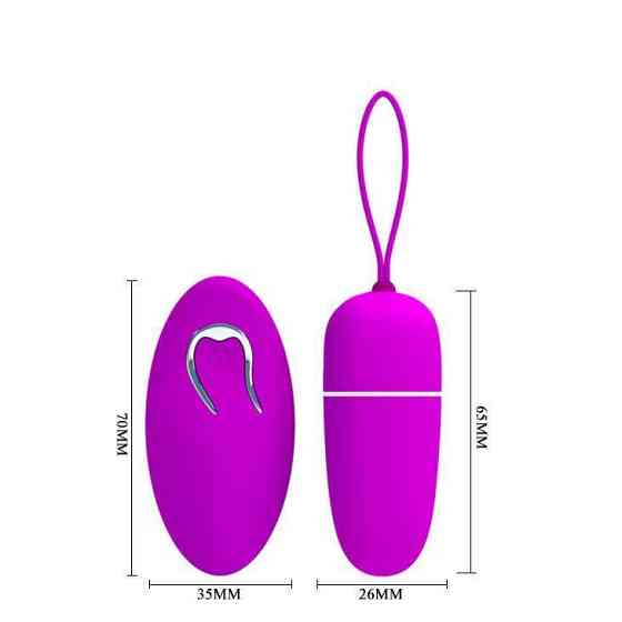 Віброяйце - Pretty Love Bradley Vibrating Egg Purple Sex Aura Київ