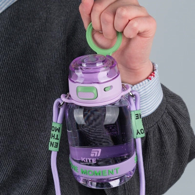 Поильник-непроливайка Kite 700 мл, лілово-зелена (K25-1218-1) Винница - изображение 8