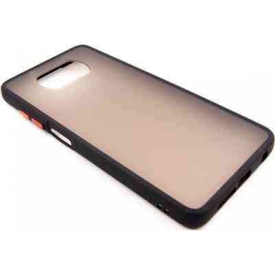 Чохол до мобільного телефона Dengos Matt POCO X3, black (DG-TPU-MATT-68) Вінниця