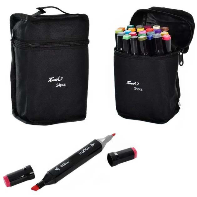 Набор двухсторонних маркеров sketch, Набор маркеров sketch двусторонних для мальчиков XM-30 Львов - изображение 2