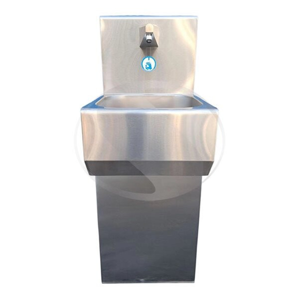 Умывальник сенсорный на одну секцию с тумбой 450x505x1450 мм Киев - изображение 1