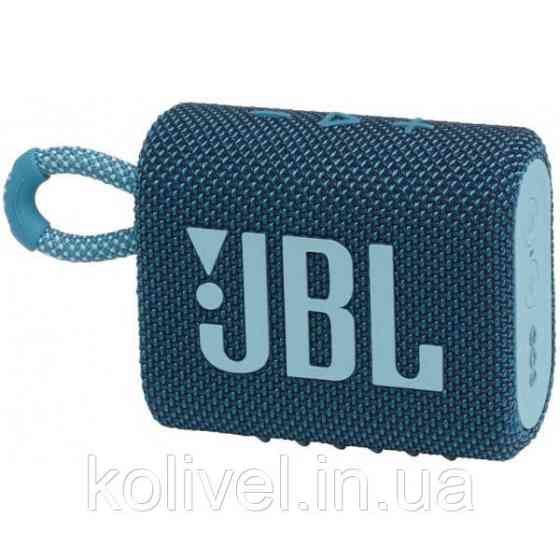 Акустична система JBL Go 3 Blue JBLGO3BLU (JBLGO3BLU) Киев
