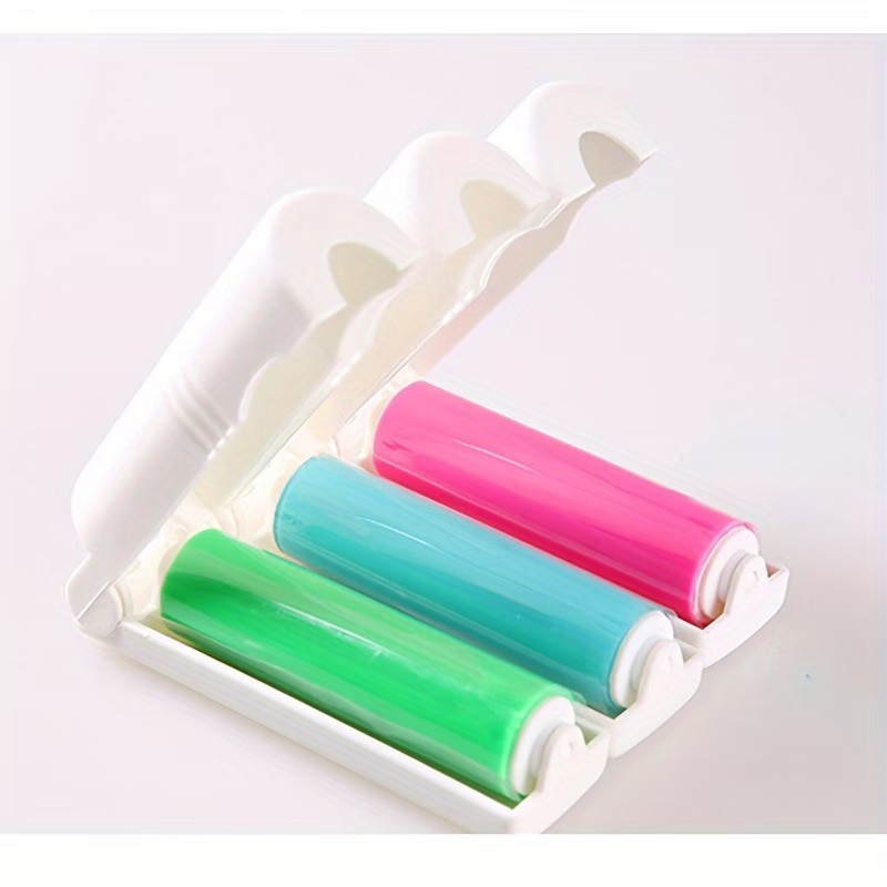 Валик силиконовый для чистки одежды от шерсти,многоразовый,липкий ролик, липучка для удаления волос и шерсти розовый Каменец-Подольский - изображение 4