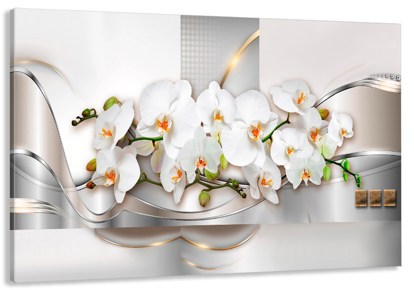 Картина холст в гостиную / спальню Орхідея   MLP_141 80x120 см Киев - изображение 1