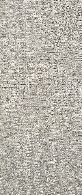 Шпалери вінілові на флізеліні NOVA метрові під штукатурку структурні однотонні оливкові Київ - фото 2