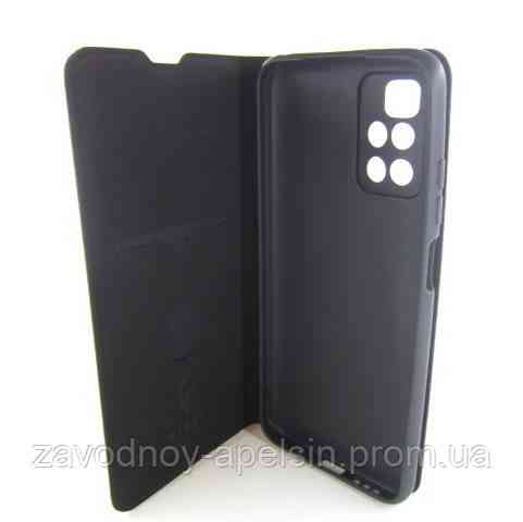 Чохол-книжка Xiaomi Redmi 10 Захист камери (чорний) Одеса
