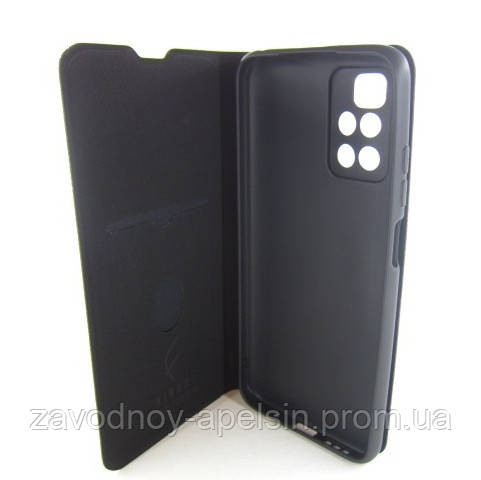 Чохол-книжка Xiaomi Redmi 10 Захист камери (чорний) Одеса - фото 2
