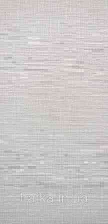 Обои виниловые на флизелине A.S.Creation UNITA 1.06x10 однотонные под ткань тонкая полоска рогожка матовые бел Киев