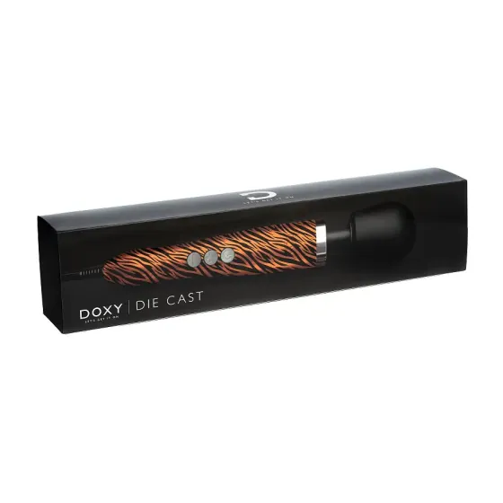 Вібромасажер DOXY Die Cast TIGER, дуже потужний, живлення 220В, металевий корпус Львов