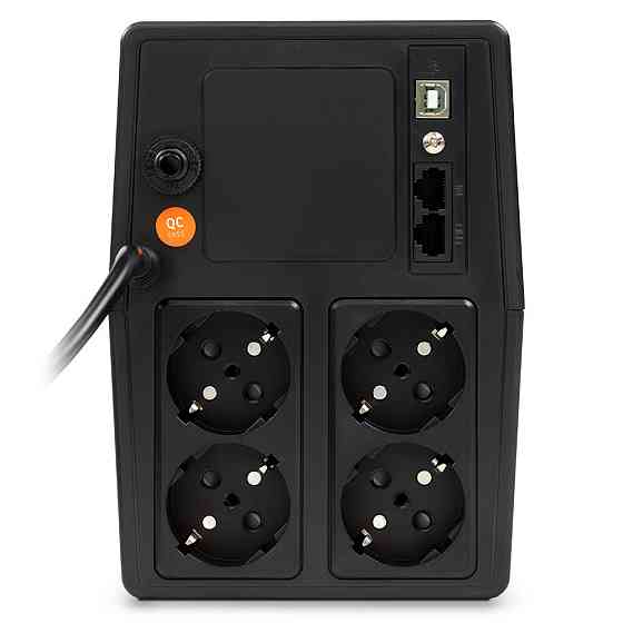 ДБЖ NJOY Horus Plus 1000 (PWUP-LI100H1-AZ01B), Lin.int., AVR, 4 x євро, USB, LCD, пластик ( Чорний ) Харьков