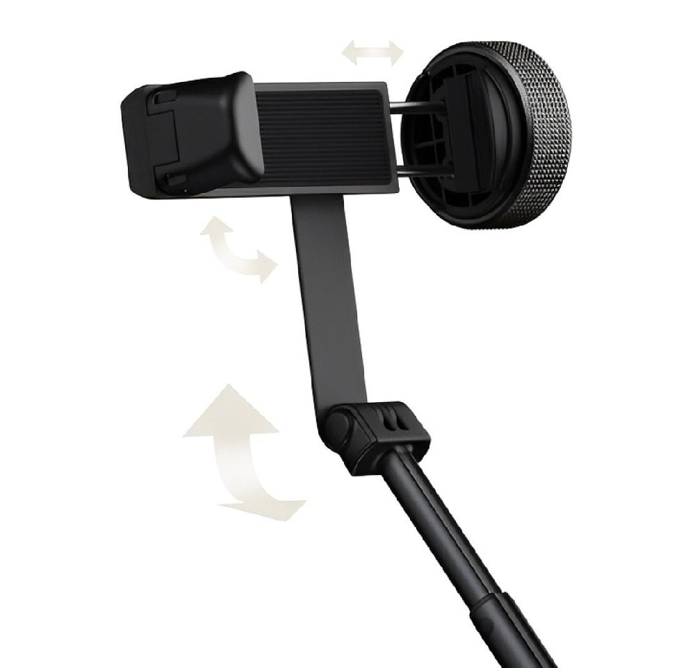 Селфі-трипод Xiaomi Zoom Floor Selfie Stick Tripod 62" Black Київ - фото 6
