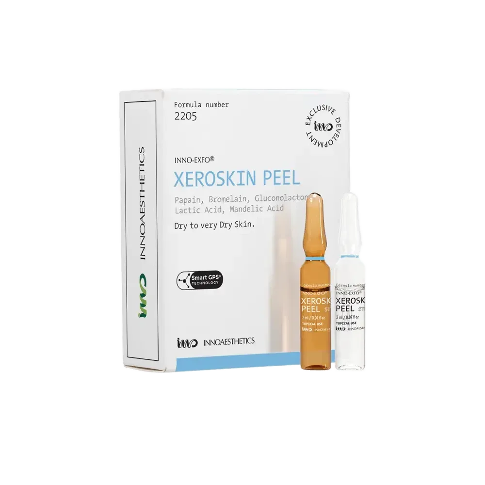 Домашний пилинг с энзимами для очень сухой кожи XEROSKIN PEEL HRP Innoaesthetics, 8х2 мл Днепр - изображение 1