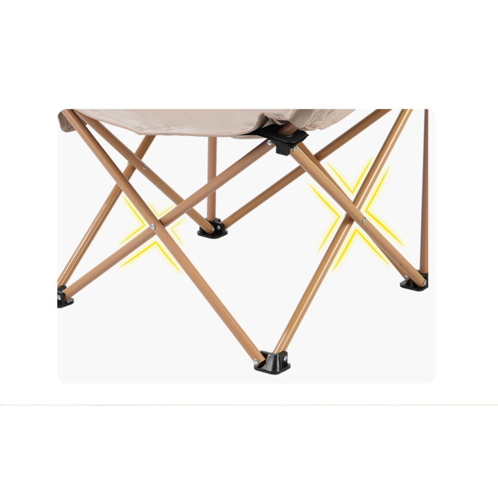 Складний стілець BRS-Y01B, бежевий Київ - фото 7