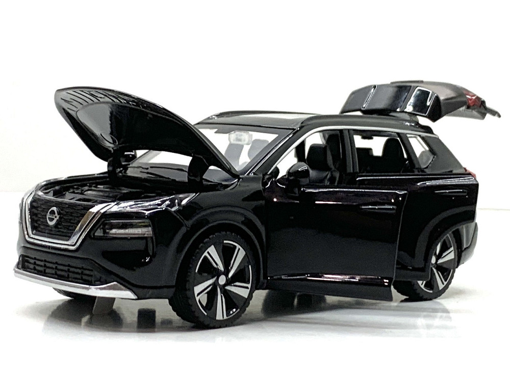 Машина TK Union Group Nissan x trail металопластик 1:32 звук світло інерція Чорна (ТК-10415) Чернігів - фото 7