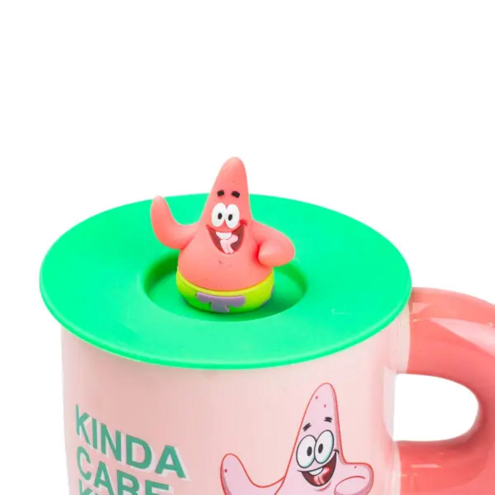 TS Kitchen Чашка порцелянова з кришкою "Патрік Стар" 400 мл Patrick Star HP7216P Київ - фото 3