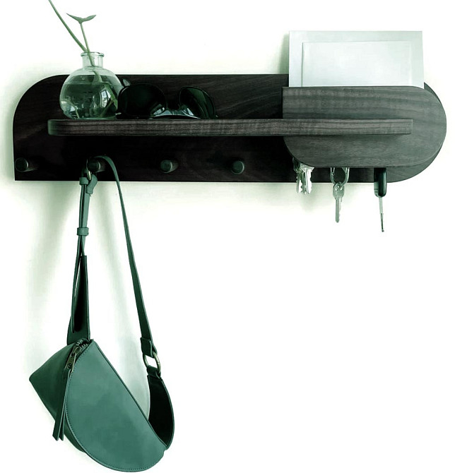 Вішалка для сумок "Енкамп 40" венге Миколаїв - фото 1