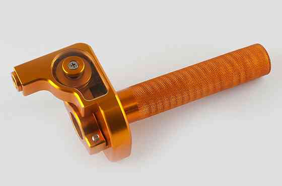 Ручка газу короткохідна (тюнінг) (жовта) Мукачево