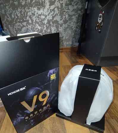 Навушники ігрові Mchose V9 PRO Білі. Харків