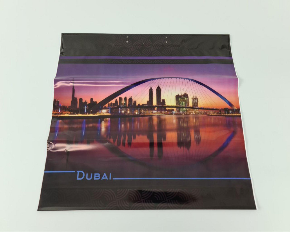 Полиэтиленовый пакет (40х40) с пластиковой ручкой