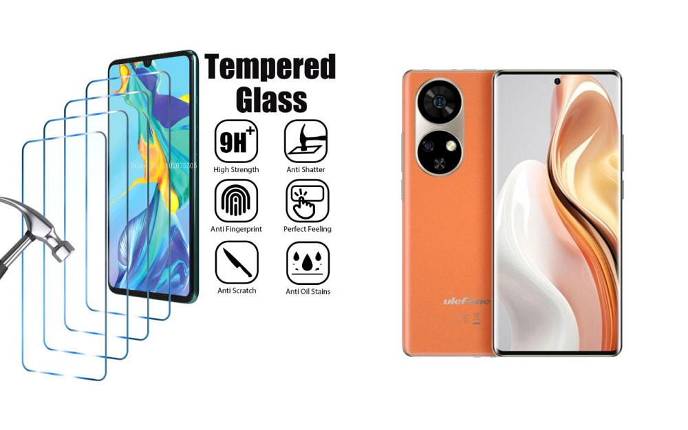 Защитное стекло ArmorGlass для Ulefone Note 17 Pro – устойчивое к царапинам и ударам Киев - изображение 1
