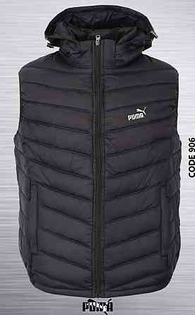 Чоловіча батальна стьобана жилетка Puma Київ