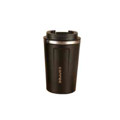 Термокружка Merlion 380 мл, чорна (Termo-304-380Black) Винница