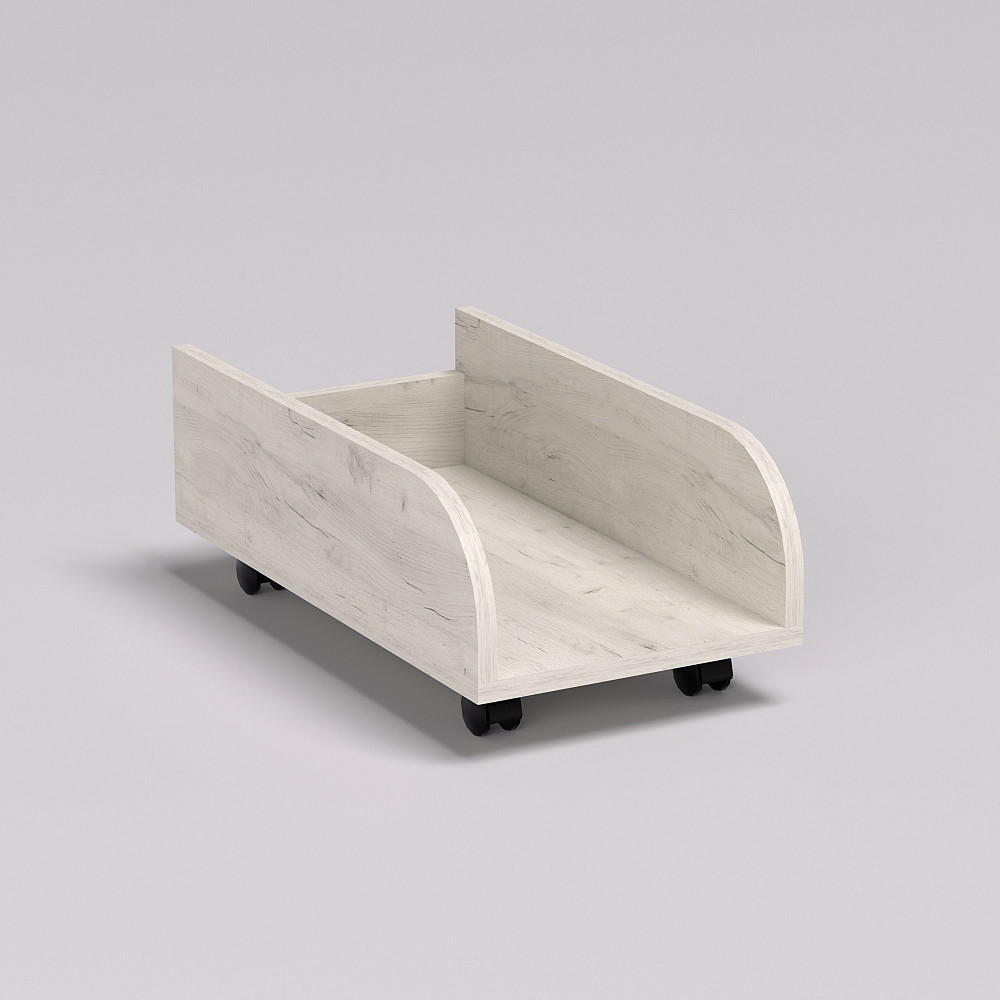 Підставка для системного блоку ТМС, Дуб Крафт Білий, 280/520/200 Львів - фото 1