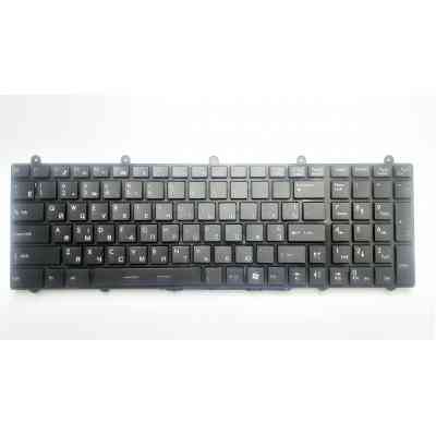 Клавіатура ноутбука MSI GT60/GT70/GT780/GT783/GX780 черна з черной з подсв UA (A46179) Вінниця