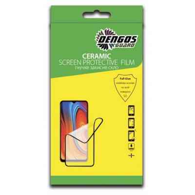 Стекло защитное Dengos Ceramic Film для Samsung Galaxy A03s (black) (TGCF-14) Винница