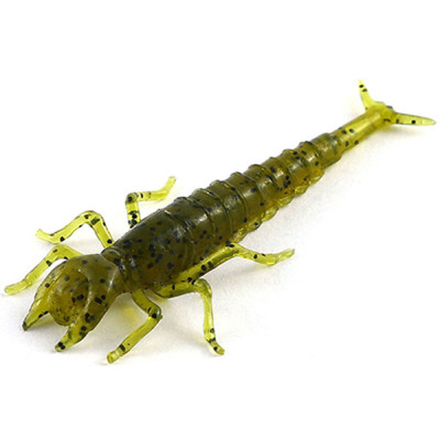 Силикон рыболовный FishUP Diving Bug 2" 074 - Green Pumpkin Seed (8шт/уп) (1862.00.20) Винница - изображение 1
