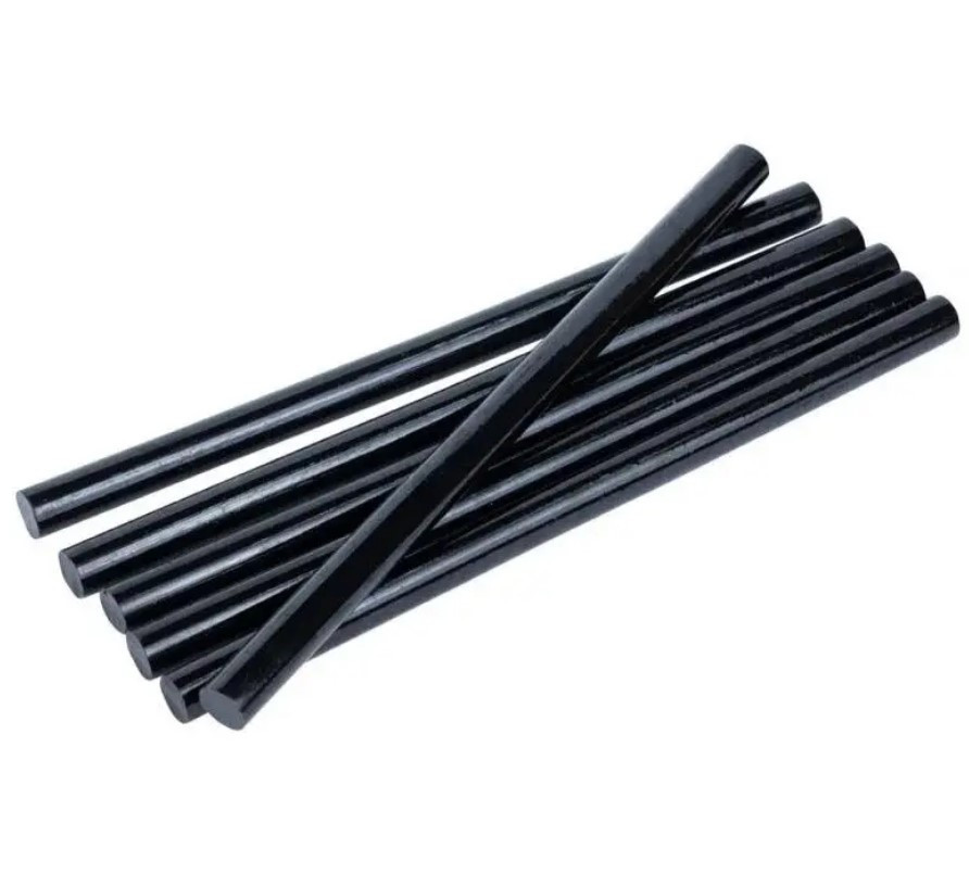 Клей силіконовий у стрижнях UKC 1119 0.7х30 см, чорний Вінниця - фото 5