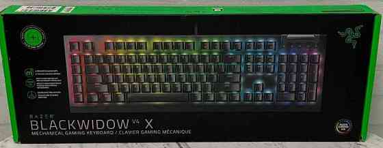 Клавіатура Razer BlackWidow V4 X Green Switch Гравіювання ENG/UA Київ