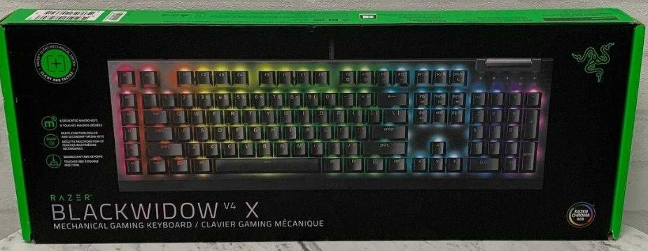 Клавіатура Razer BlackWidow V4 X Green Switch Гравіювання ENG/UA Киев - изображение 2