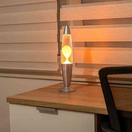 Нічник-світильник Лава лампа 37см,25Вт,від 220В,Помаранчевий SBR Київ