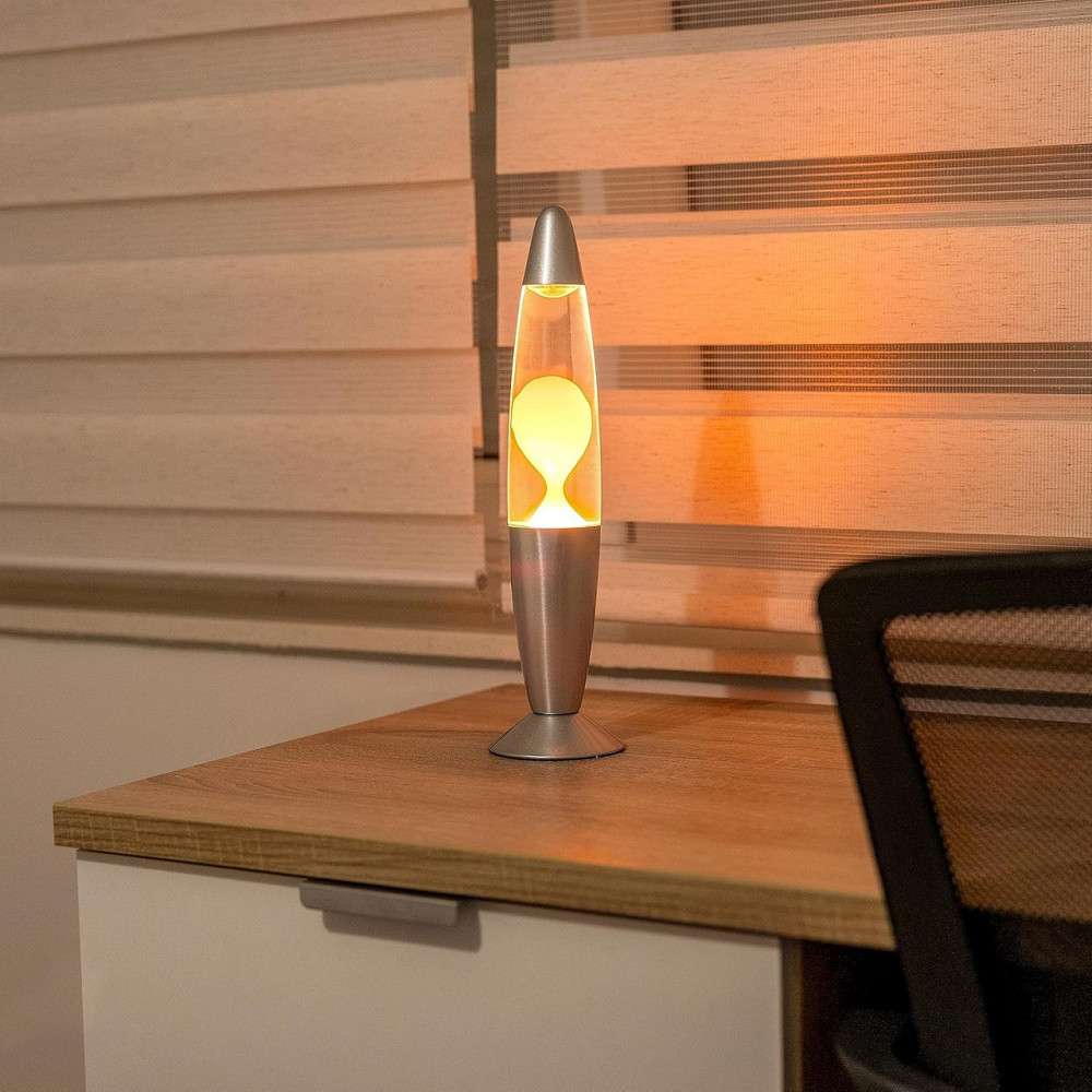 Нічник-світильник Лава лампа 37см,25Вт,від 220В,Помаранчевий SBR Київ - фото 2