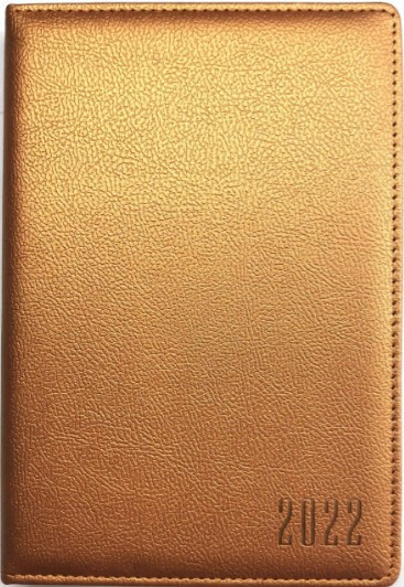 Щоденник датований 2022 "Мандарин" шкірзам обкл А5 320стор 9030, шт Київ - фото 1