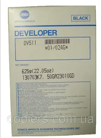Developer DV511 Konica Minolta Bizhub 361/421/501/420/500, dv-511 024G Київ