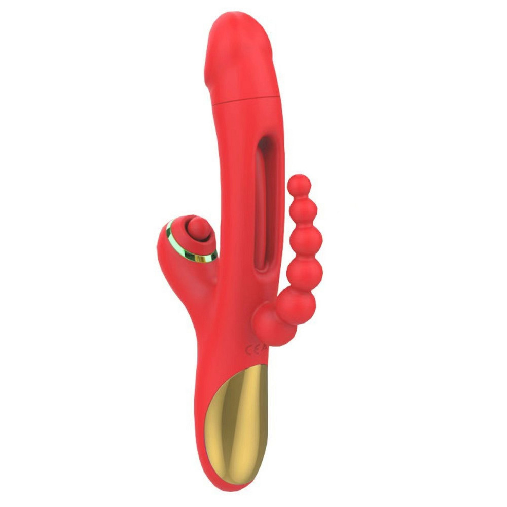 Вибратор Luxe USB 9 functions of vibration and tapping Sex Aura Киев - изображение 3